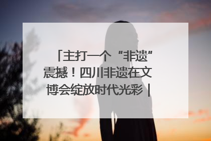 主打一个“非遗”震撼！四川非遗在文博会绽放时代光彩｜文博向“新”