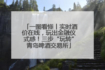 一图看懂丨实时酒价在线，玩出金融仪式感！三步“玩转”青岛啤酒交易所