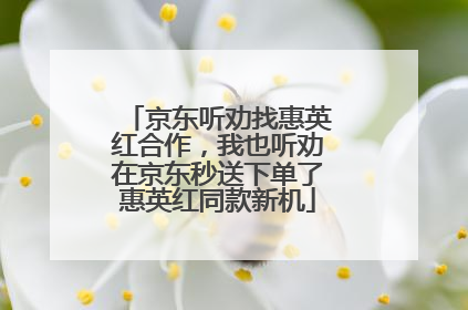 京东听劝找惠英红合作，我也听劝在京东秒送下单了惠英红同款新机