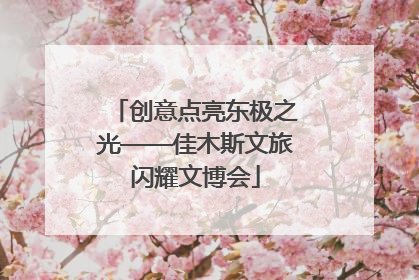 创意点亮东极之光——佳木斯文旅闪耀文博会