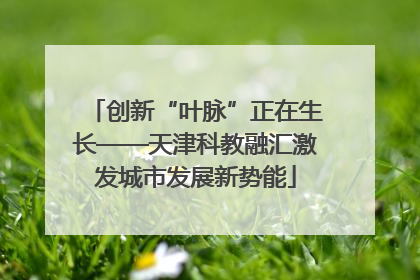 创新“叶脉”正在生长——天津科教融汇激发城市发展新势能