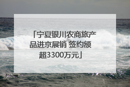 宁夏银川农商旅产品进京展销 签约额超3300万元