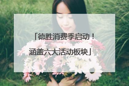 德胜消费季启动！涵盖六大活动板块