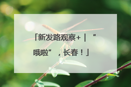 新发路观察+｜“哦啦”，长春！