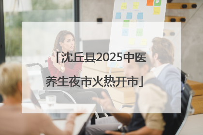 沈丘县2025中医养生夜市火热开市