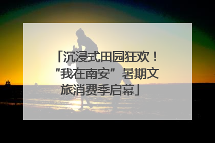 沉浸式田园狂欢！“我在南安”暑期文旅消费季启幕