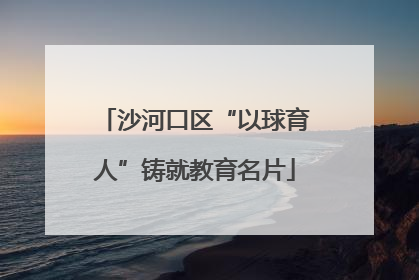 沙河口区“以球育人”铸就教育名片