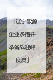 辽宁能源企业多措并举备战迎峰度夏
