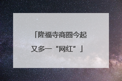 隆福寺商圈今起又多一“网红”
