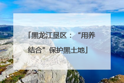黑龙江垦区：“用养结合”保护黑土地