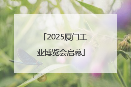 2025厦门工业博览会启幕